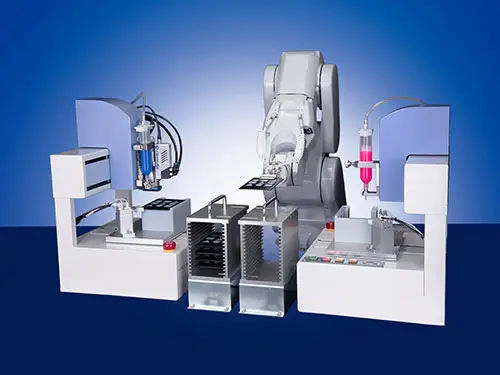 အပူအရည်ပျော်သောကော်များအတွက် HM-AeroJet Non-Contact Jet Dispenser
